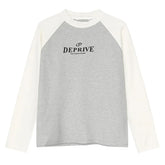 Autumn Patch Letter Print T-Shirt